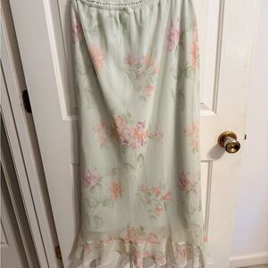 Floral Pastel Skirt